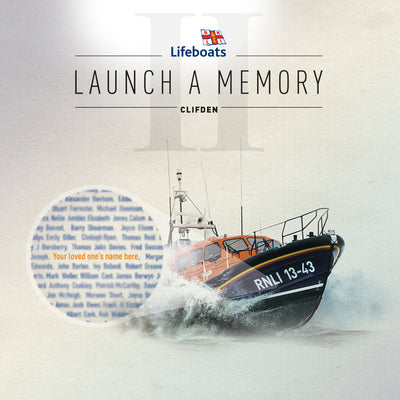 RNLI CLIFDEN LIFEBOAT LAUNCH