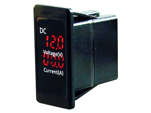 Voltage & Current Dual-meter switch mount – Boat Spares